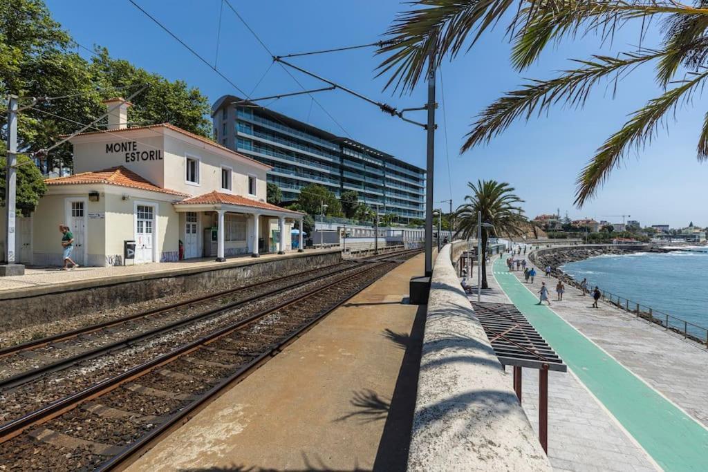 Monte Estoril Train Station - Seaside Apartment Exterior photo